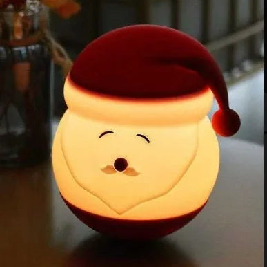 Cute Silicone Rabbit Night Light – Soft Touch Lamp for Kids