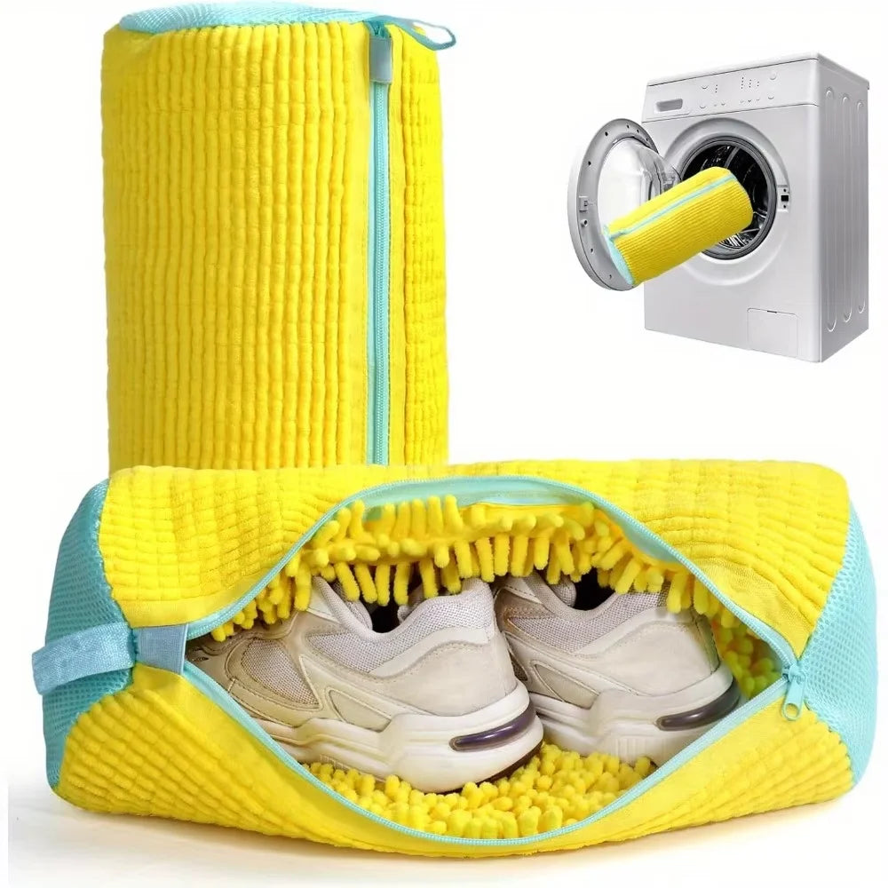 Machine Washing Shoe Bag – Reusable Cleaning Bag for Sneakers & Tennis Shoes 
