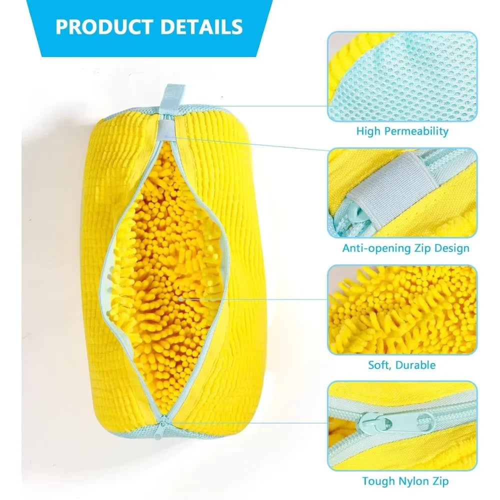 Machine Washing Shoe Bag – Reusable Cleaning Bag for Sneakers & Tennis Shoes 